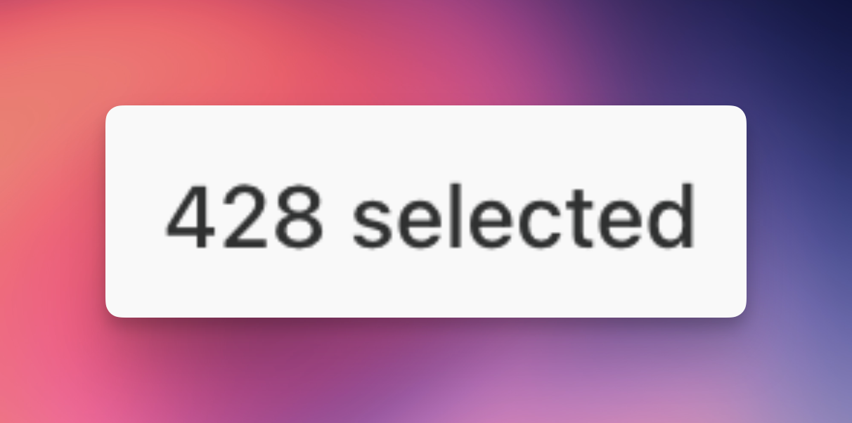 Substack subscriber management screen showing 428 subscribers selected for removal